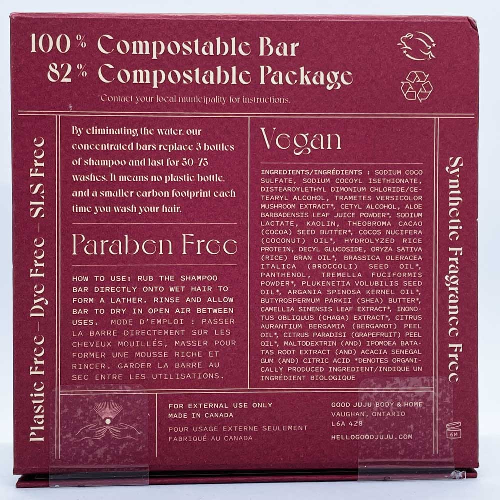 Good Juju Shampoo Bar - Oily Hair (2.3oz) - Lifestyle Markets